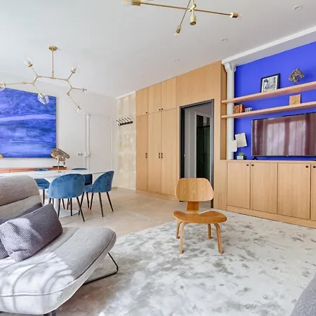 Splendid Parisian Flat 5p - Montorgueil